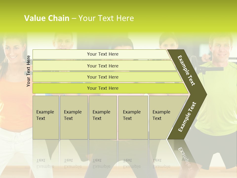 Push Strength Sport PowerPoint Template