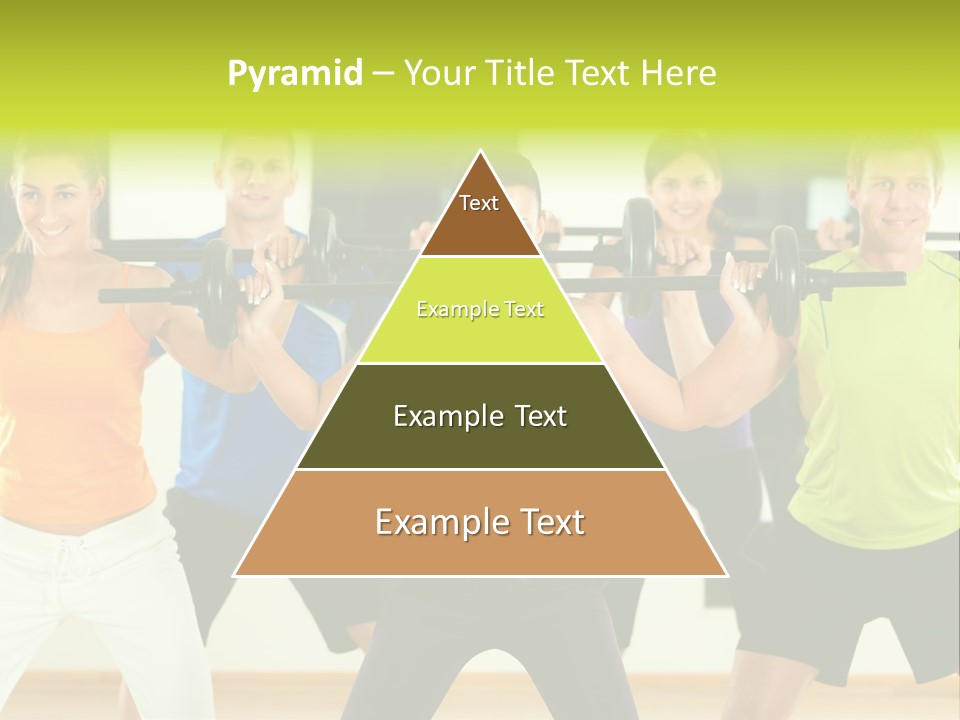 Push Strength Sport PowerPoint Template