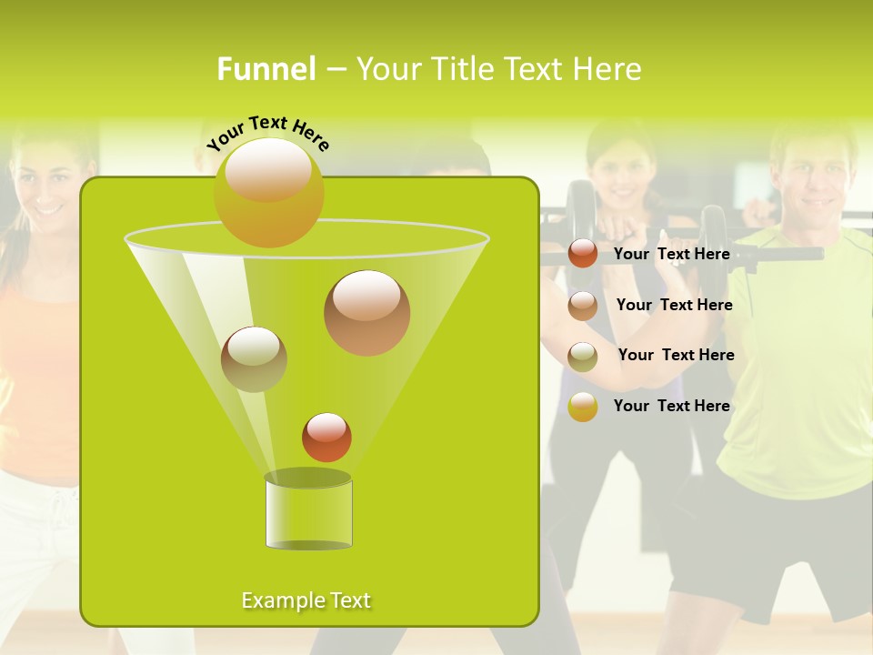 Push Strength Sport PowerPoint Template