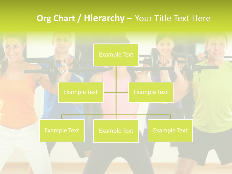 Push Strength Sport PowerPoint Template