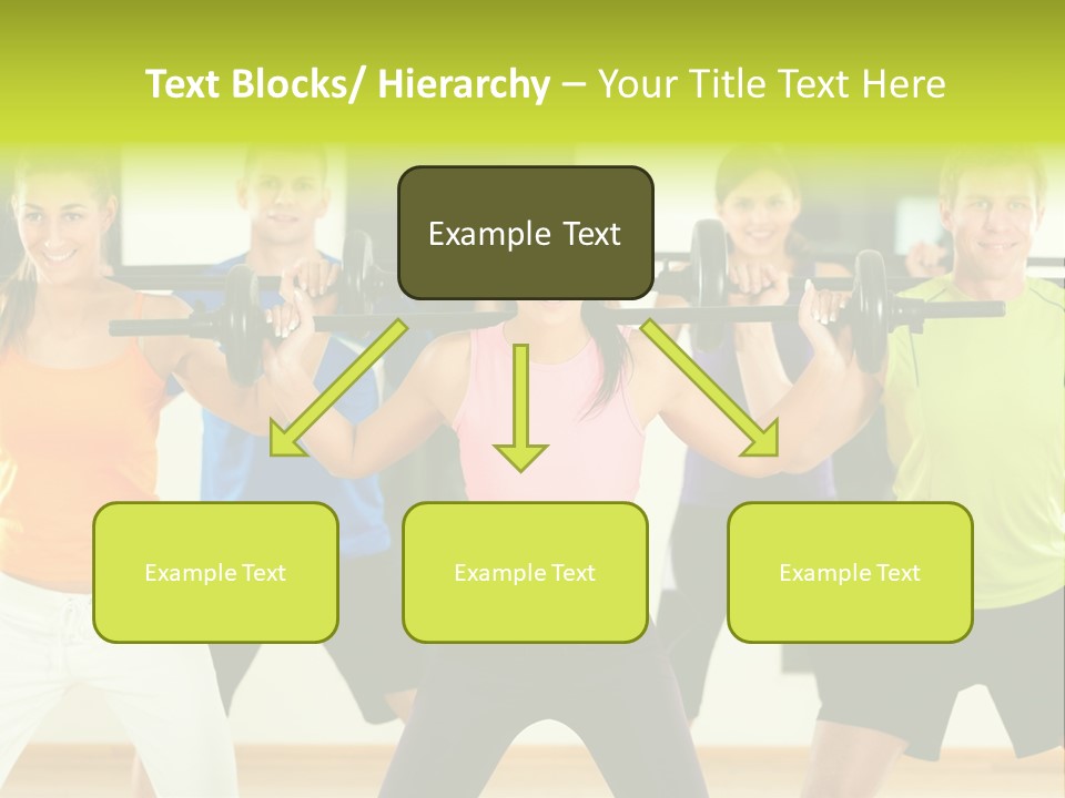 Push Strength Sport PowerPoint Template
