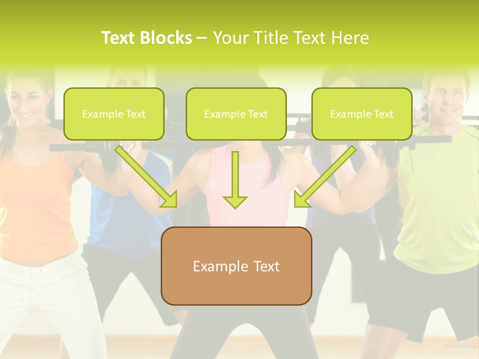 Push Strength Sport PowerPoint Template