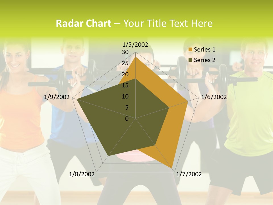 Push Strength Sport PowerPoint Template