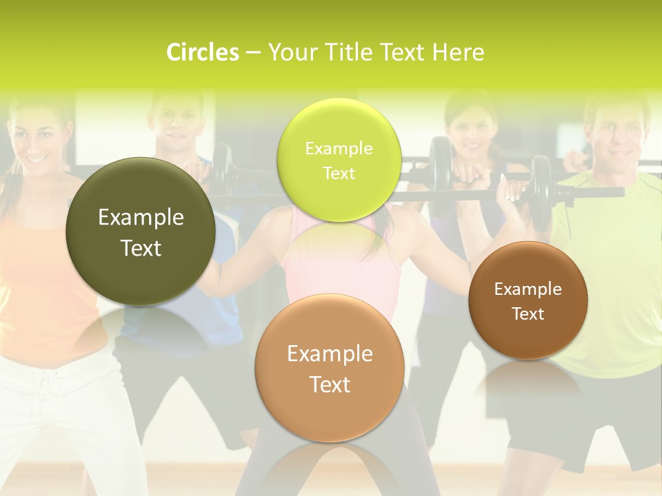 Push Strength Sport PowerPoint Template