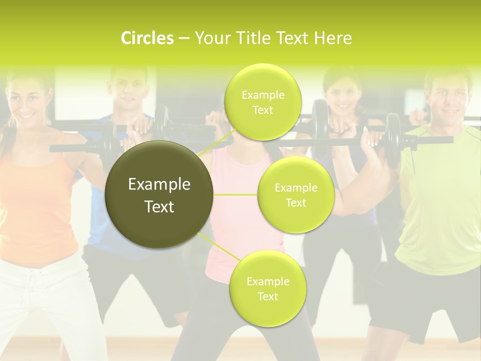 Push Strength Sport PowerPoint Template