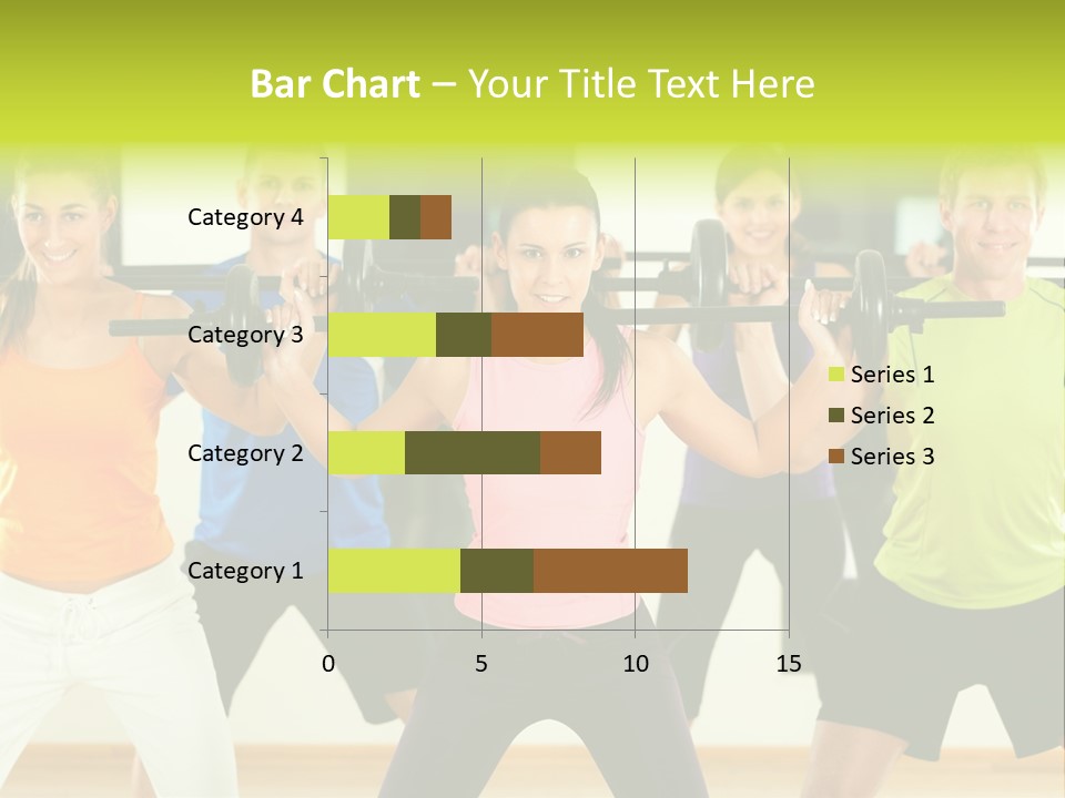 Push Strength Sport PowerPoint Template