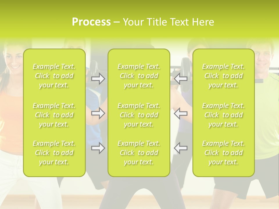 Push Strength Sport PowerPoint Template