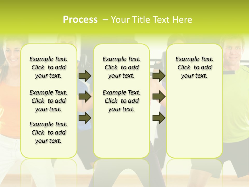 Push Strength Sport PowerPoint Template