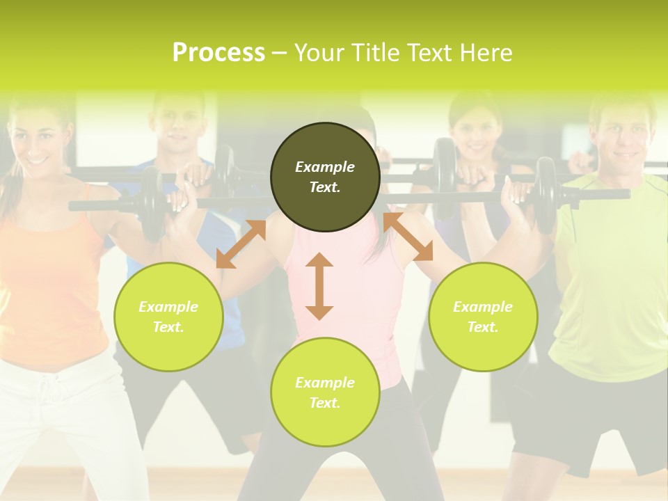 Push Strength Sport PowerPoint Template