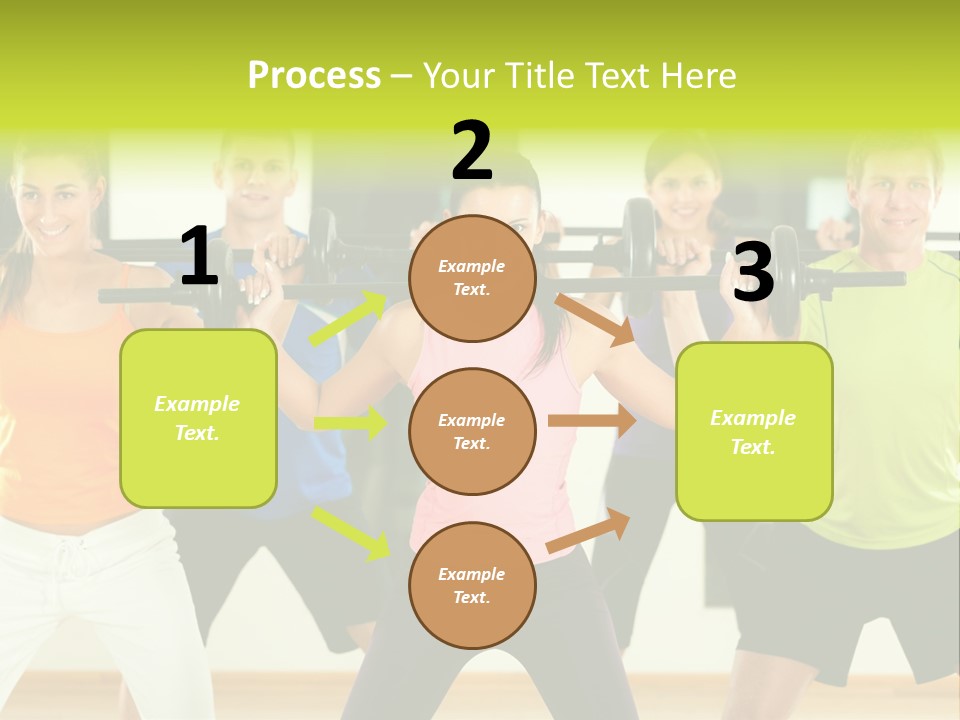Push Strength Sport PowerPoint Template