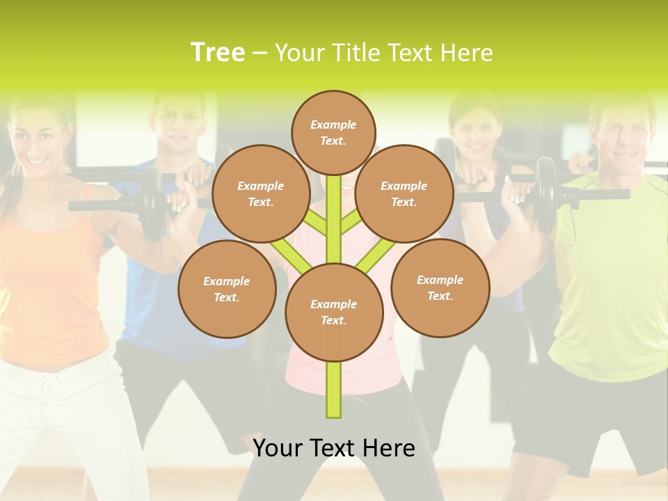 Push Strength Sport PowerPoint Template