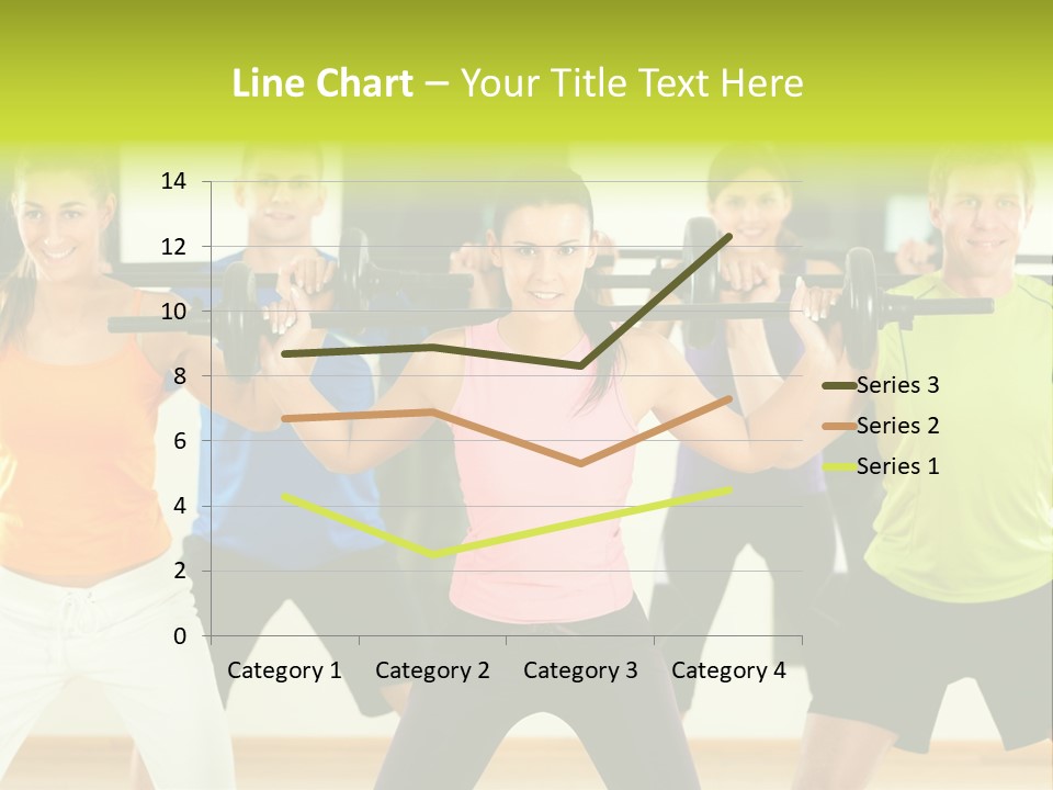 Push Strength Sport PowerPoint Template