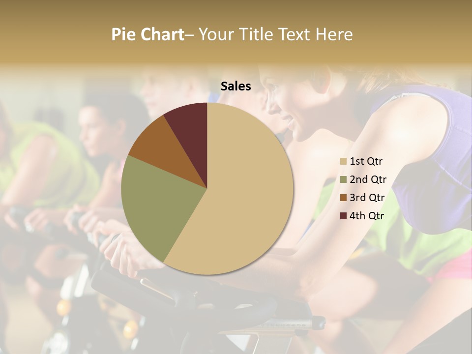 Powerful Colorful Exercise Machine PowerPoint Template
