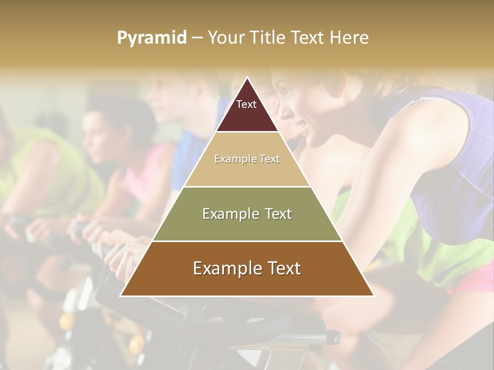 Powerful Colorful Exercise Machine PowerPoint Template