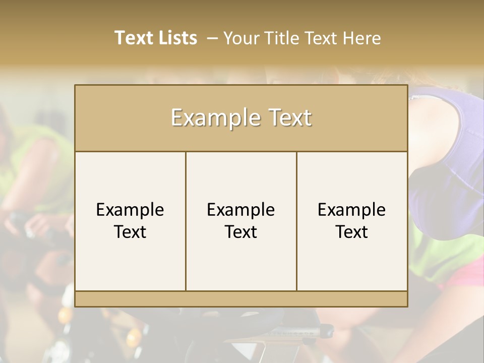 Powerful Colorful Exercise Machine PowerPoint Template