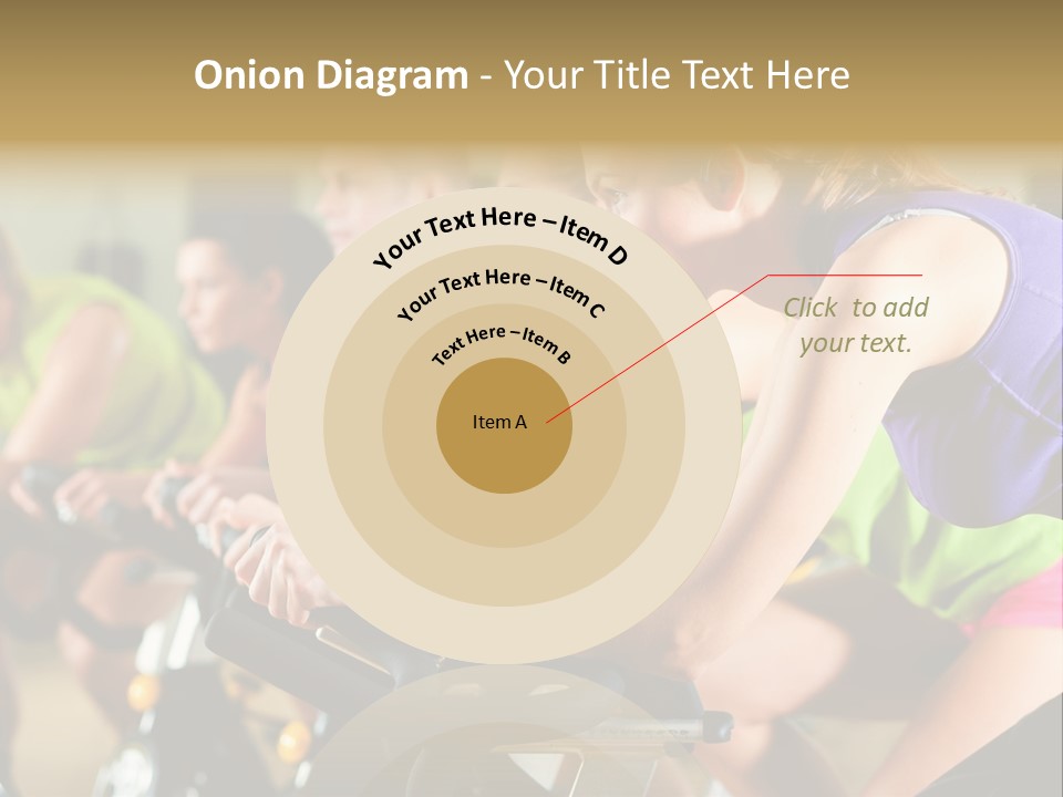 Powerful Colorful Exercise Machine PowerPoint Template