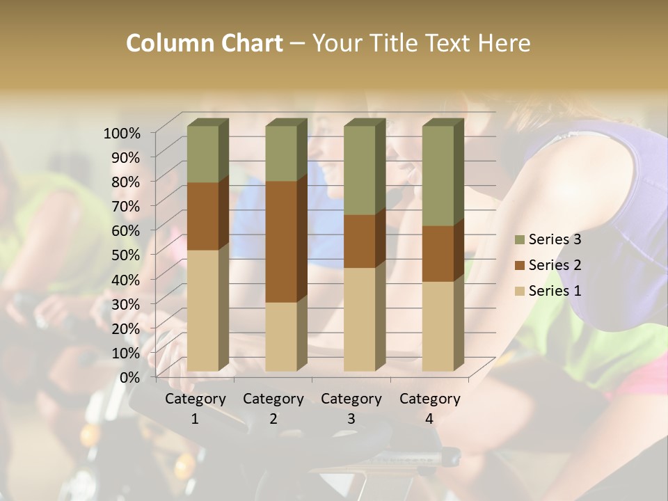 Powerful Colorful Exercise Machine PowerPoint Template