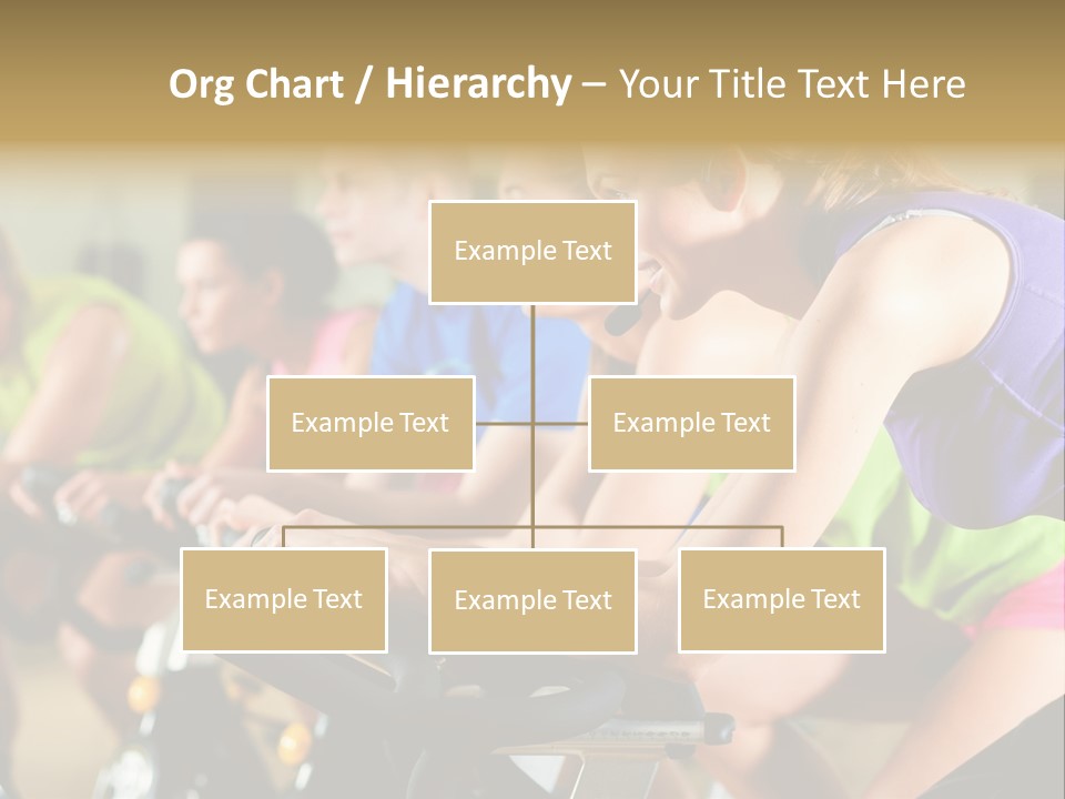 Powerful Colorful Exercise Machine PowerPoint Template