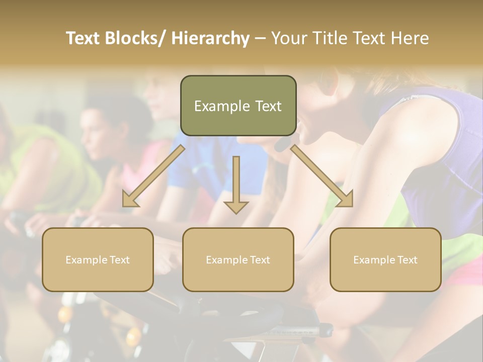 Powerful Colorful Exercise Machine PowerPoint Template