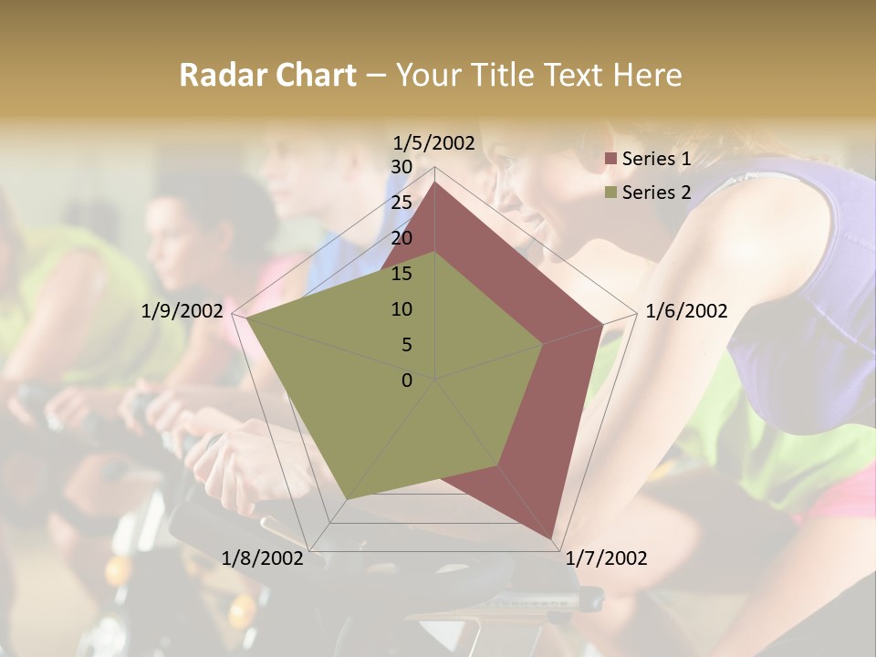 Powerful Colorful Exercise Machine PowerPoint Template