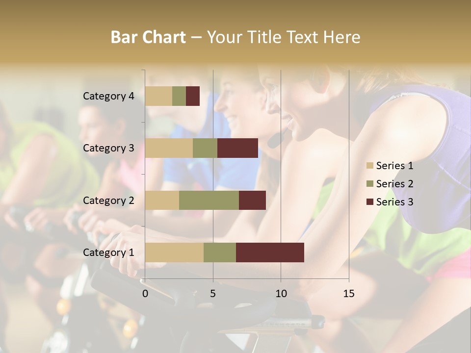 Powerful Colorful Exercise Machine PowerPoint Template