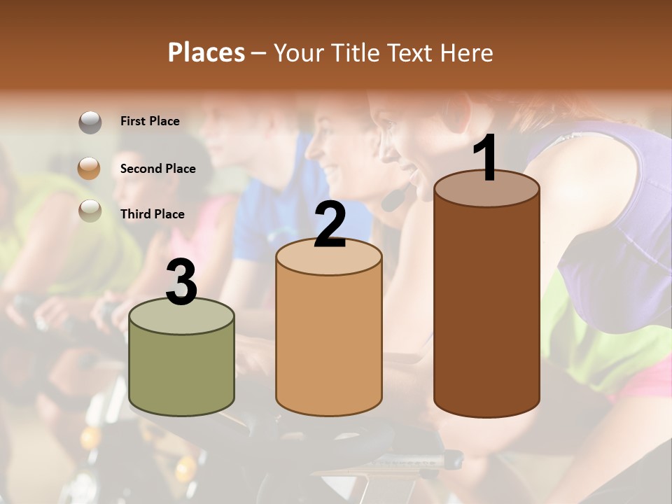 Flapping Striped Canadian PowerPoint Template