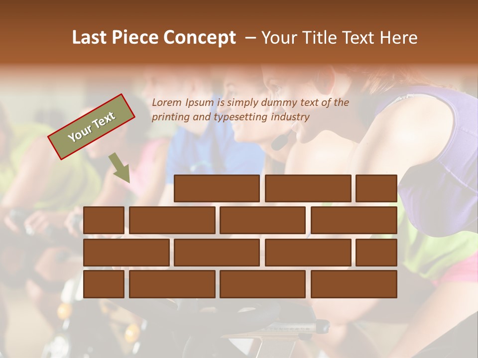 Flapping Striped Canadian PowerPoint Template