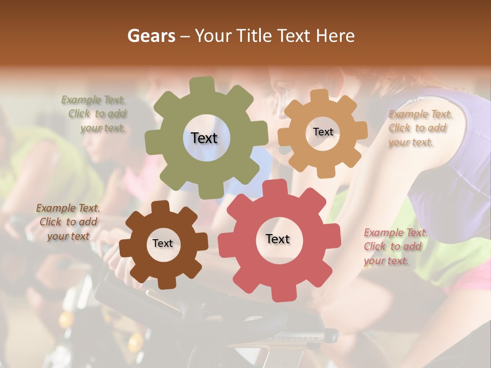 Flapping Striped Canadian PowerPoint Template