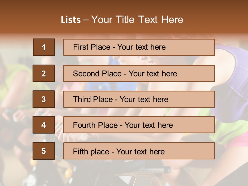 Flapping Striped Canadian PowerPoint Template