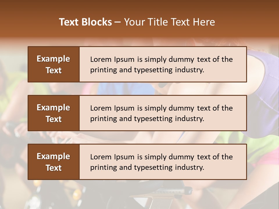 Flapping Striped Canadian PowerPoint Template