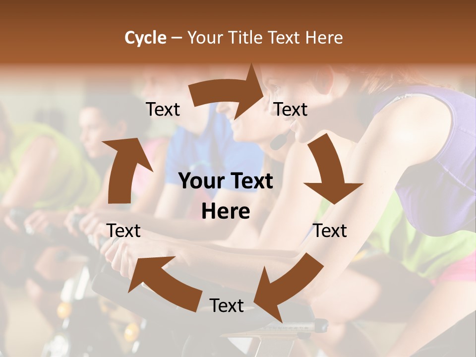 Flapping Striped Canadian PowerPoint Template