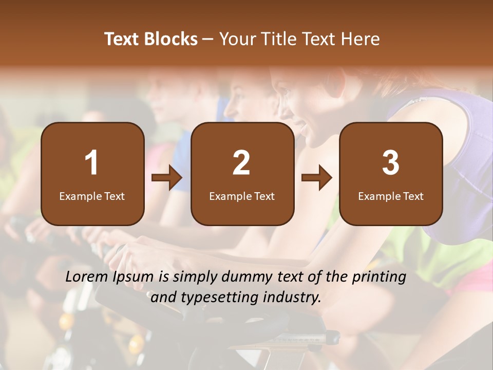 Flapping Striped Canadian PowerPoint Template