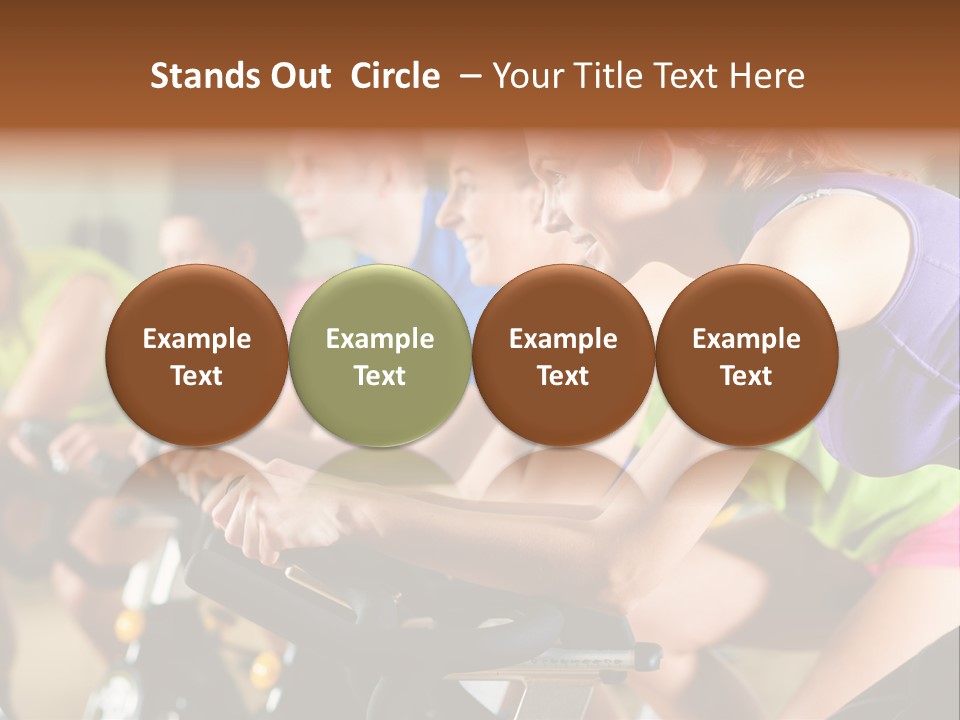 Flapping Striped Canadian PowerPoint Template