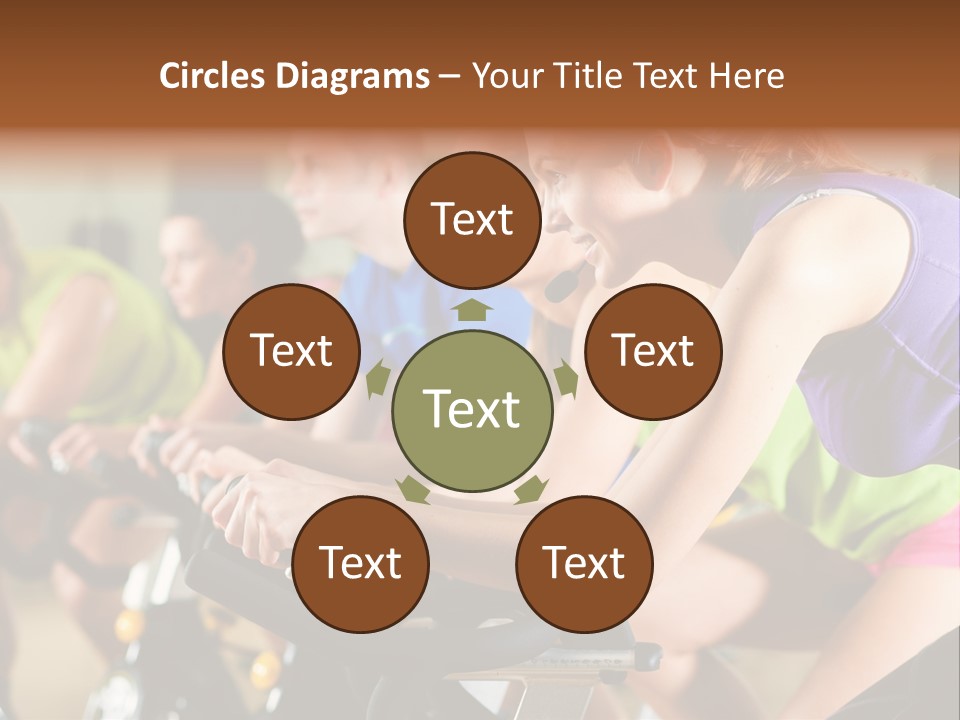 Flapping Striped Canadian PowerPoint Template