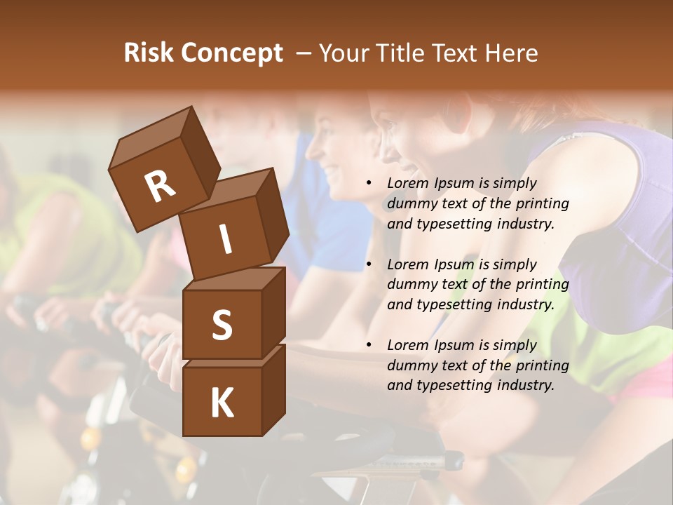 Flapping Striped Canadian PowerPoint Template