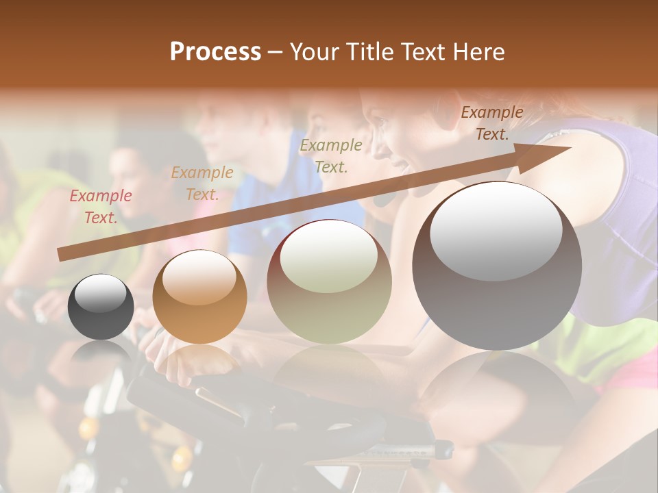Flapping Striped Canadian PowerPoint Template