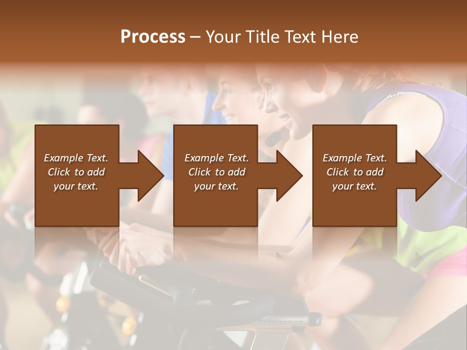 Flapping Striped Canadian PowerPoint Template