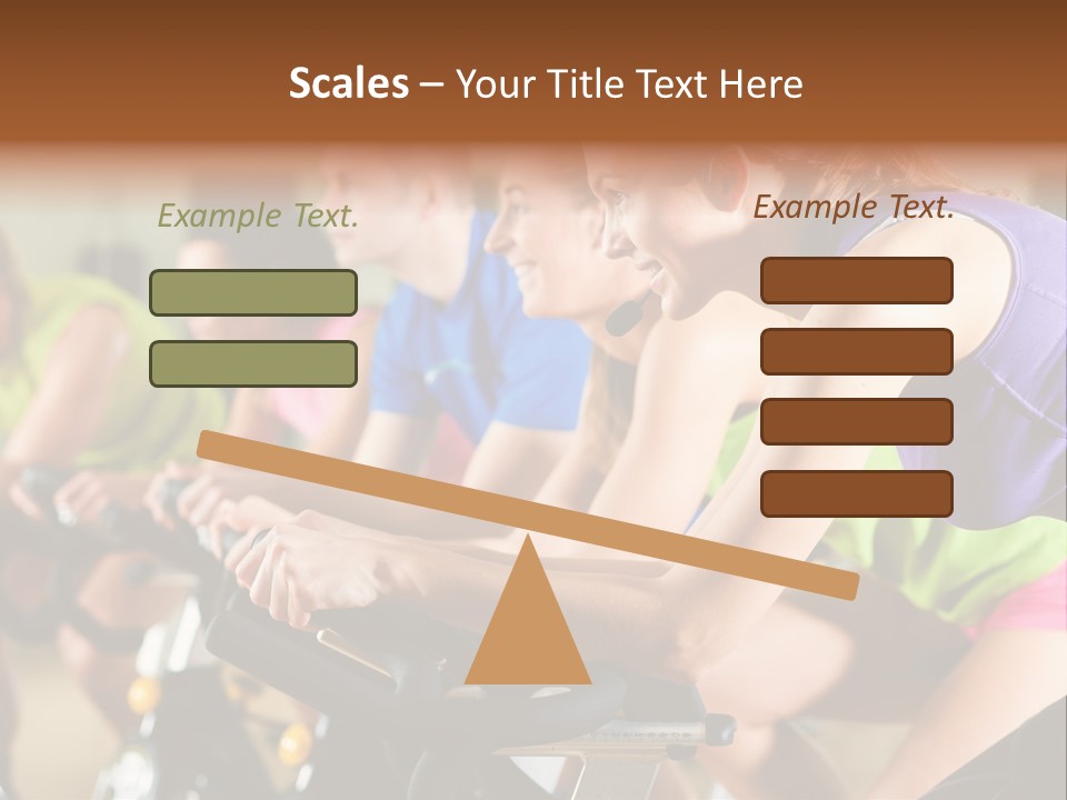 Flapping Striped Canadian PowerPoint Template