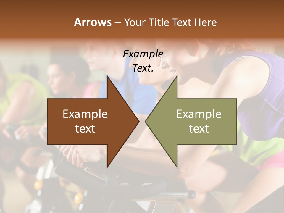 Flapping Striped Canadian PowerPoint Template