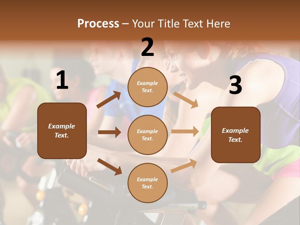 Flapping Striped Canadian PowerPoint Template