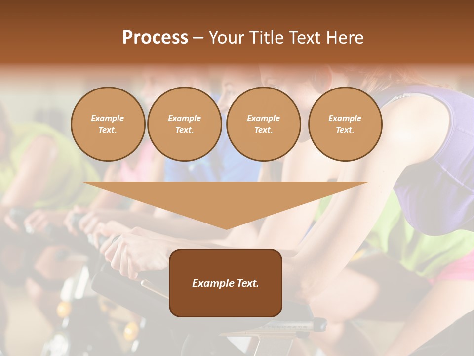Flapping Striped Canadian PowerPoint Template