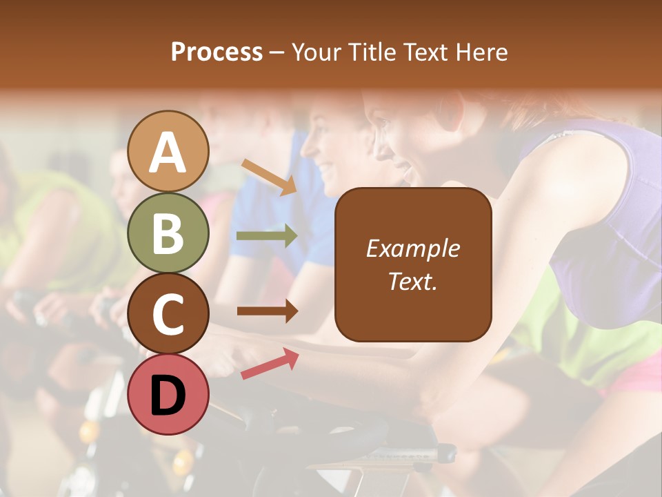 Flapping Striped Canadian PowerPoint Template