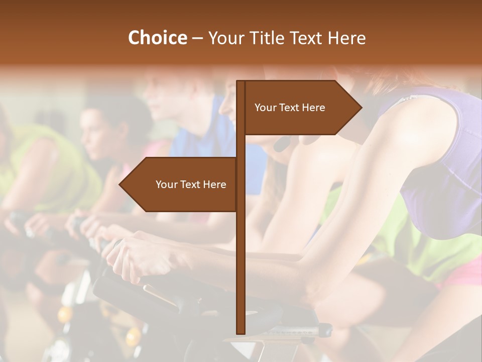 Flapping Striped Canadian PowerPoint Template