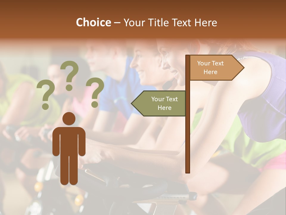 Flapping Striped Canadian PowerPoint Template