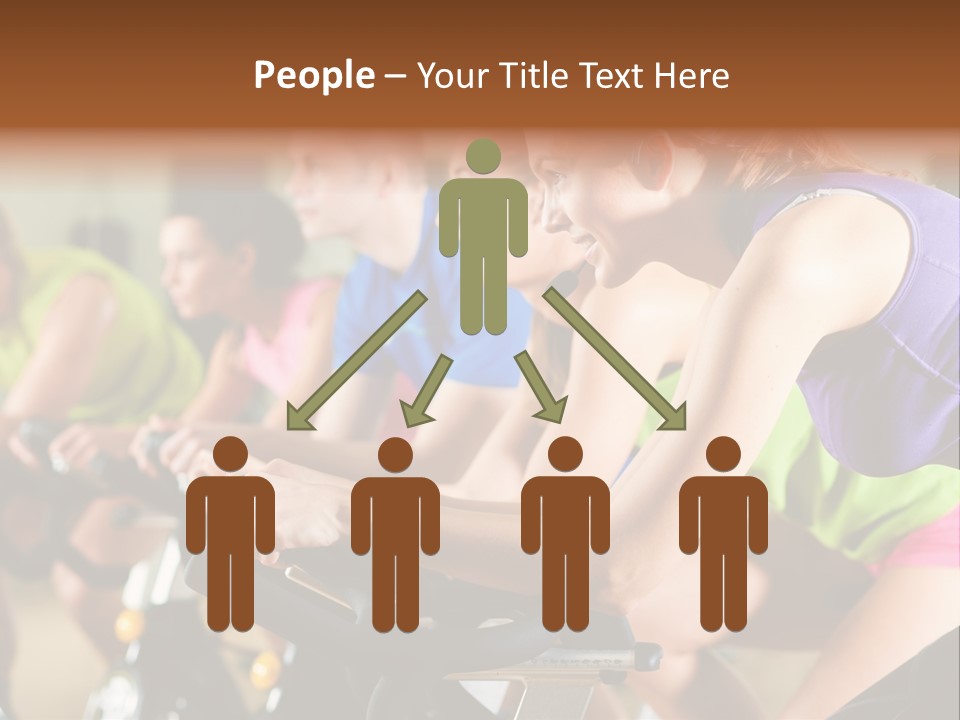 Flapping Striped Canadian PowerPoint Template