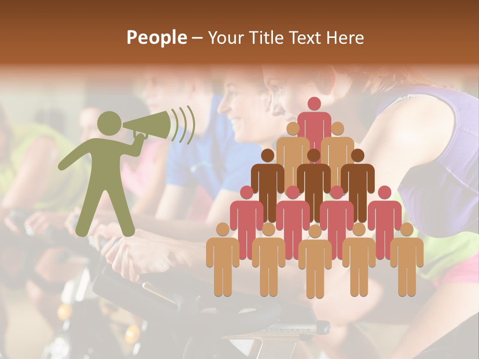 Flapping Striped Canadian PowerPoint Template