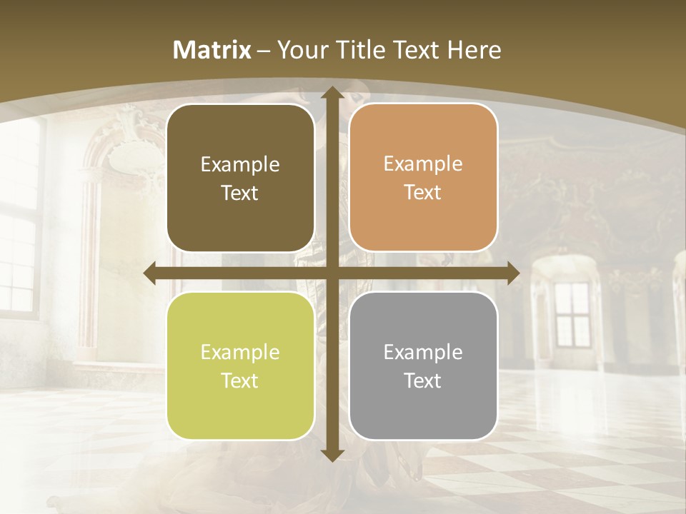 Female Glamor Fashion PowerPoint Template