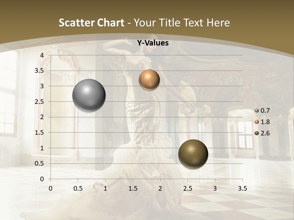 Female Glamor Fashion PowerPoint Template