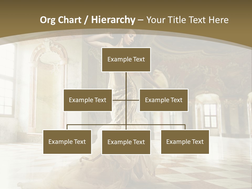 Female Glamor Fashion PowerPoint Template