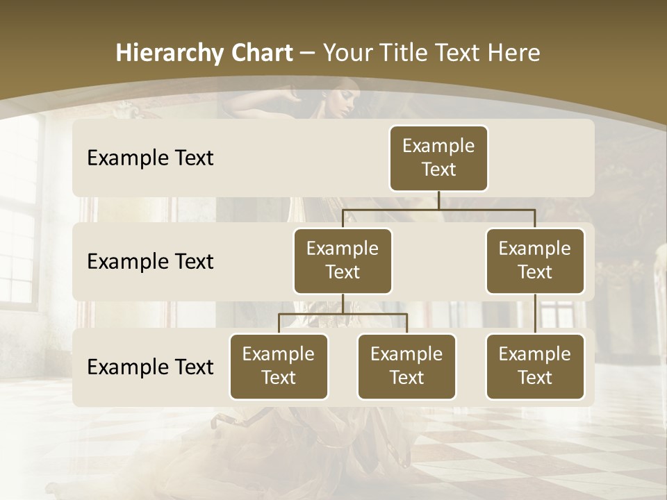 Female Glamor Fashion PowerPoint Template